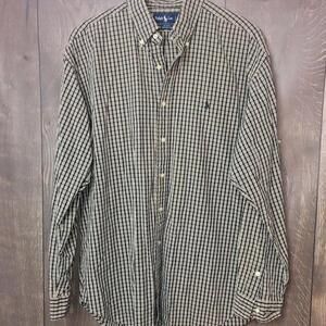 Ralph Lauren Mens Size L Blake Shirt Long Sleeve Button Down